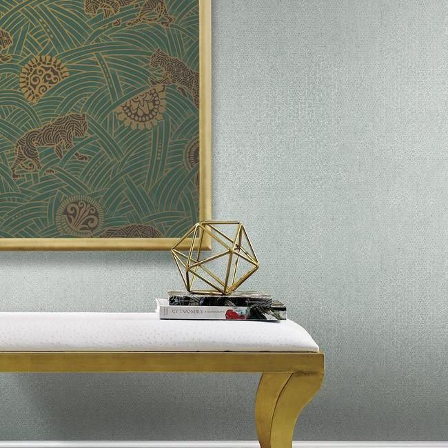 Обои Ronald Redding Tea Garden Bantam Tile AF6536 фото в интерьере